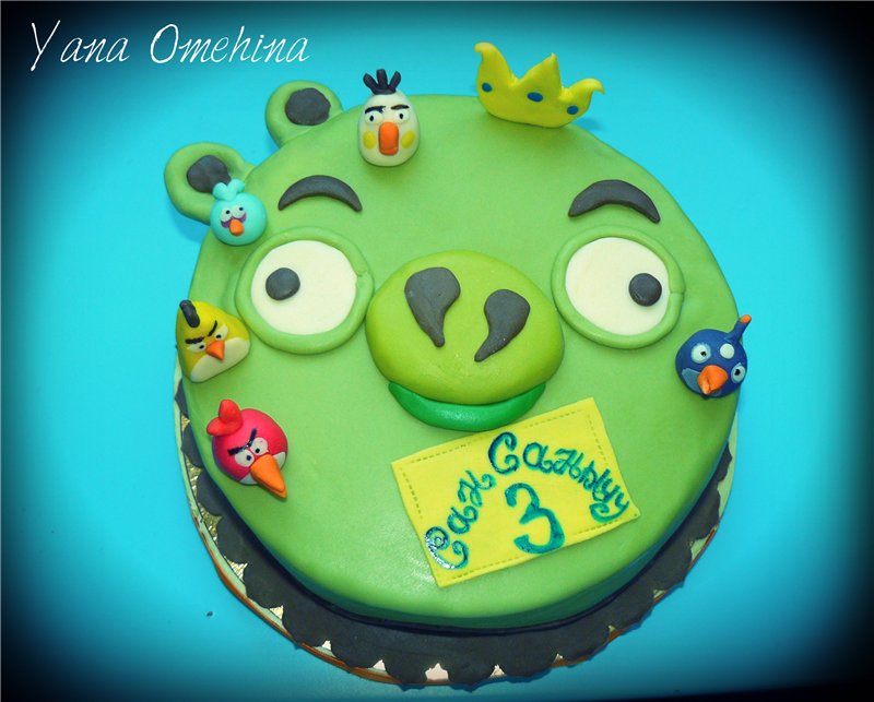 Angry Birds Cakes