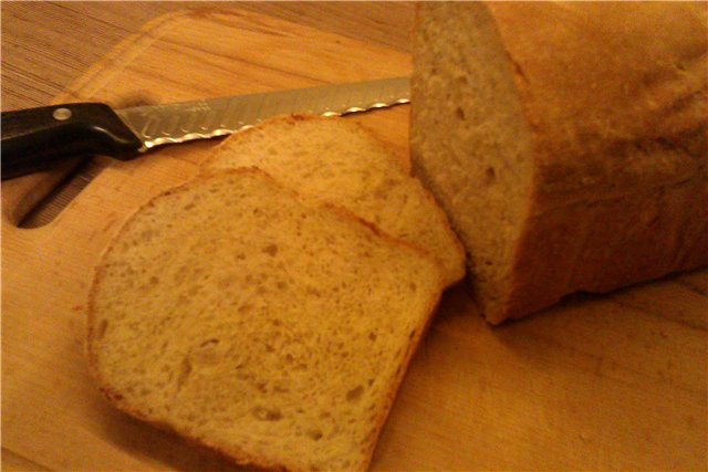 Wheat-rye bread with whole grain flour Peasant