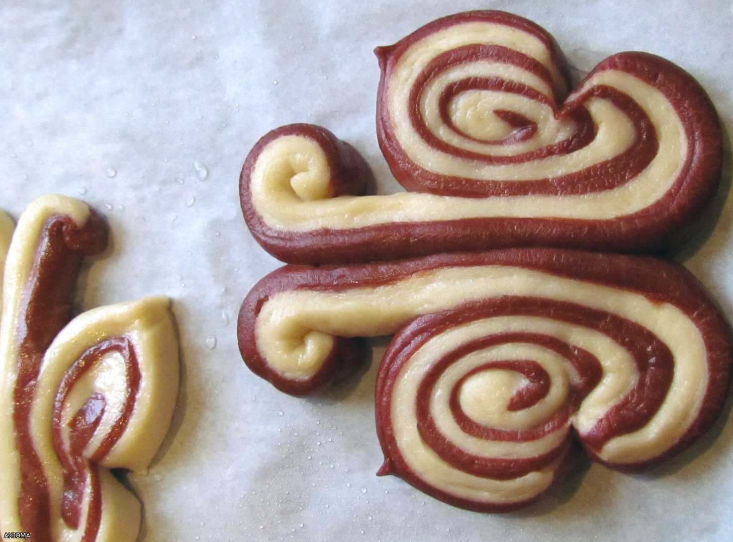 Butterfly Buns, Butterflies (oven)