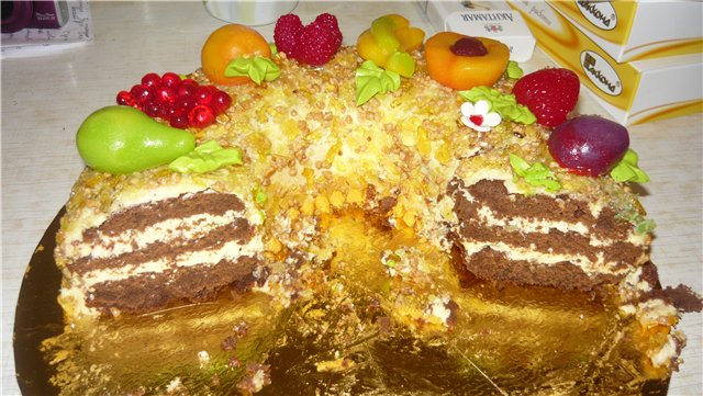 Wenceslas cake (according to GOST)