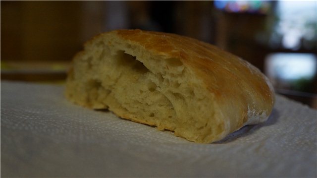 Ciabatta (without batch)