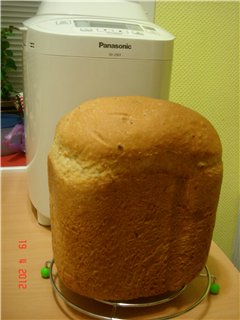 Panasonic SD-2501. Bánh mì trứng.