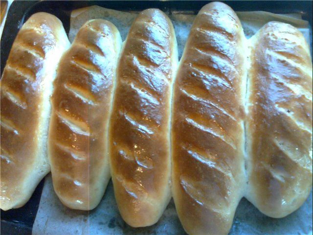 Ričarda Bertīna Vīnes maize (Pain viennois) (krāsnī)