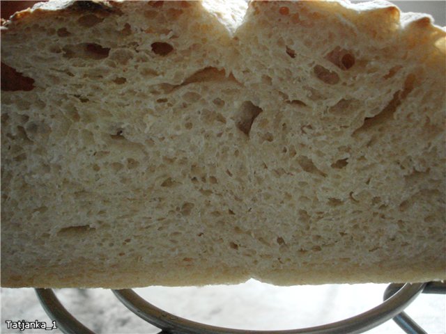 Ripe dough bread (oven)