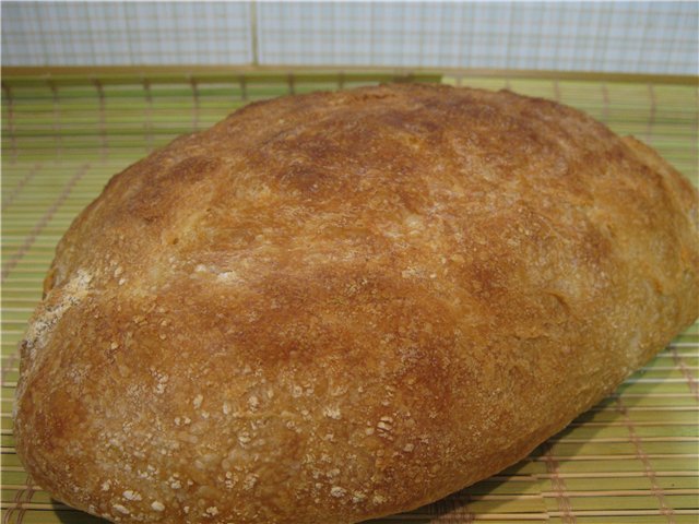 Pain Rustique kviešu maize (krāsns)