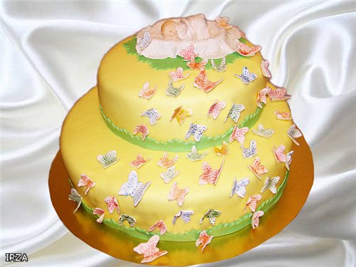 Children's cakes (with mastic children from moldov)