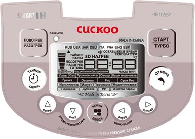 Multicooker Cuckoo SMS-HE1055F - đánh giá và thảo luận