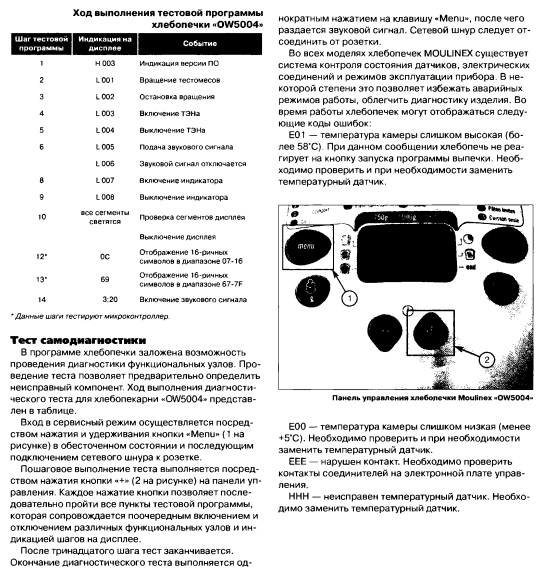 Reparasjonskuff Moulinex OW 5002