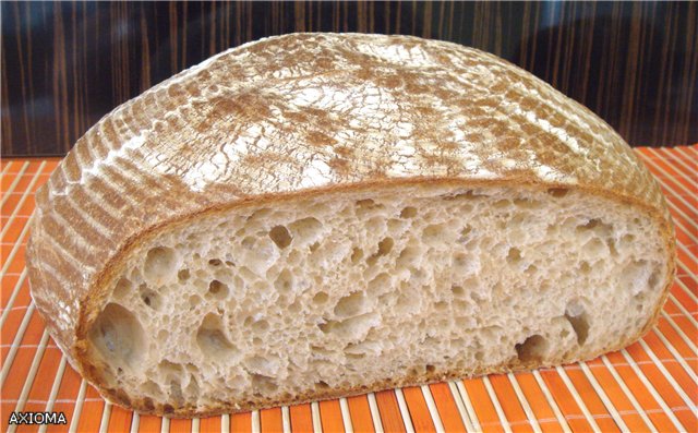 Pētera Reinharta (krāsns) Pain de Campagne