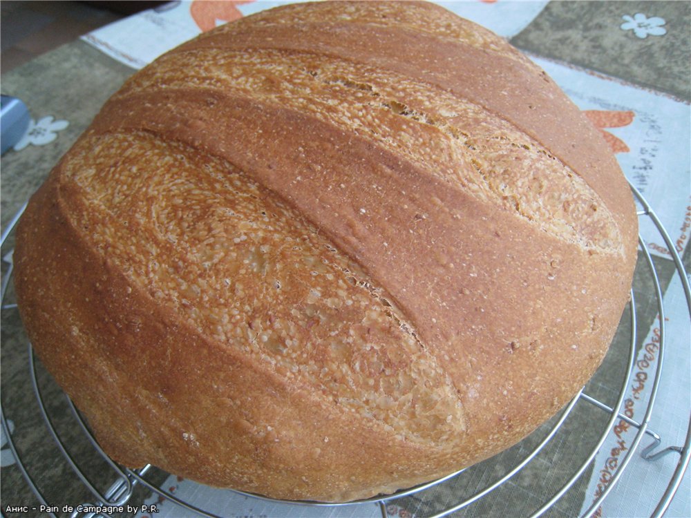 Pētera Reinharta (krāsns) Pain de Campagne