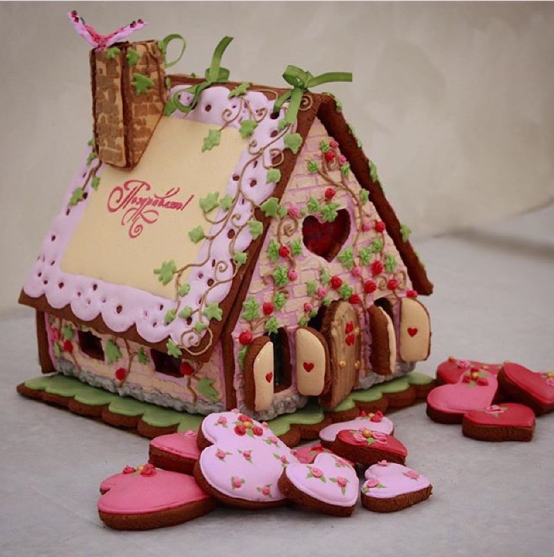 Gingerbread house (how to assemble and decorate)