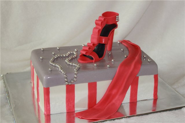 Cakes with shoes