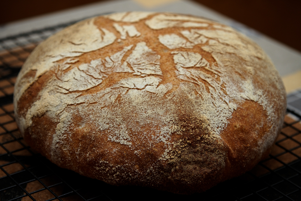 לחם קומו (Pane di Como) בתנור (לא להתבלבל עם Pane di Come Antico)