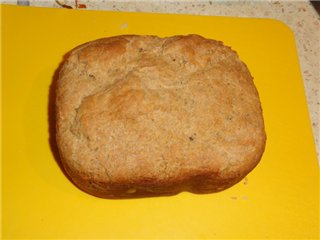 Stolichny hvete-rugbrød (brødmaker)