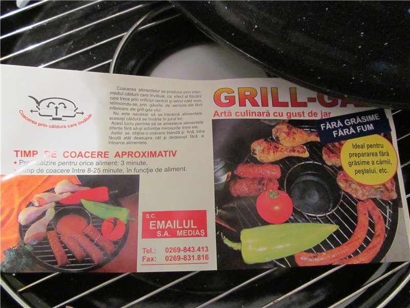 Stekepanne Miracle Grill-gas (anmeldelser)