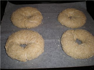 Kviešu bagels