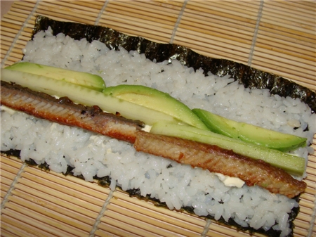 Hjemmelaget sushi