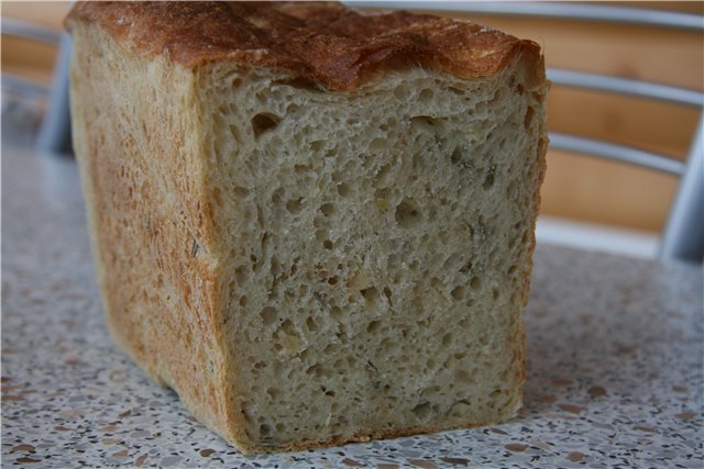 Pētera Reinharta (krāsns) Pain de Campagne