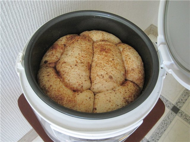 Clouds buns in a multicooker DEX DMC-50