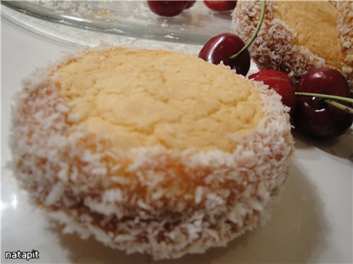 Argentīnas cepumi Alfagores (Alfajores argentinos)