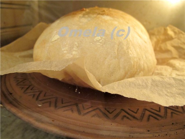 Roti roti gandum Pain Rustique (di dalam ketuhar)