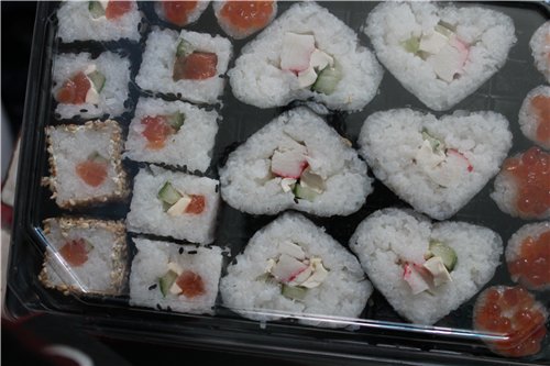 Hjemmelaget sushi