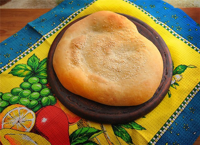 Stein (tallerken) for brødbaking