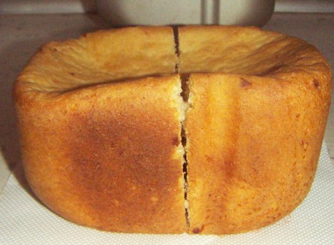 Bread with cheese and sesame seeds (bread maker)