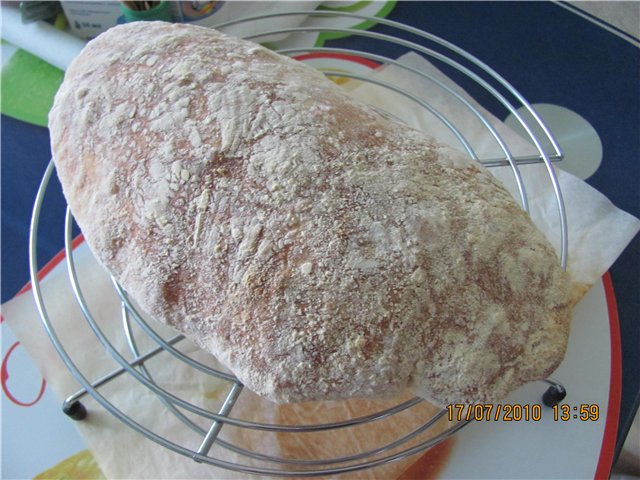 Ciabatta (without batch)