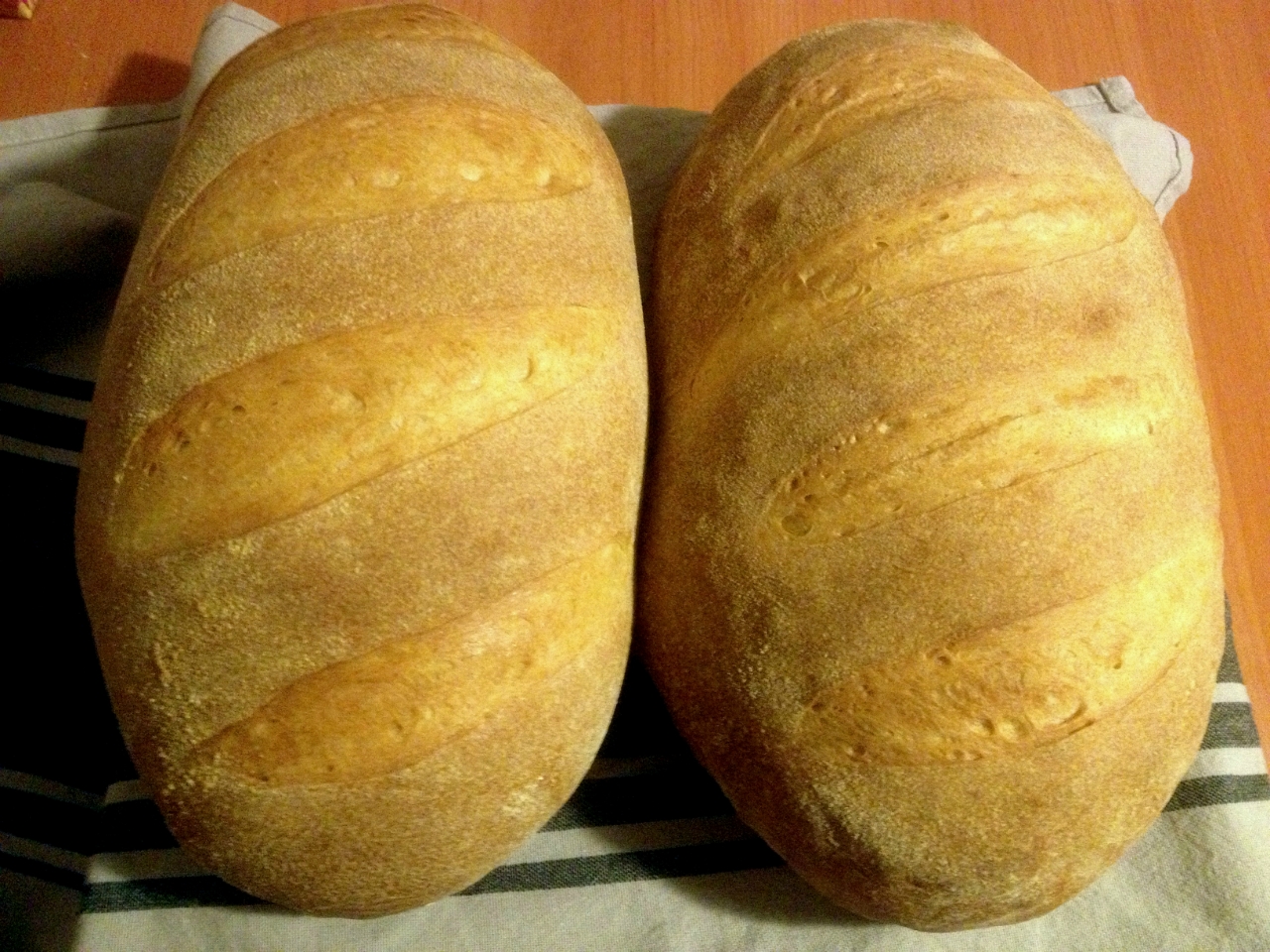 Wheat bread "Turnipseed" (hearth version)