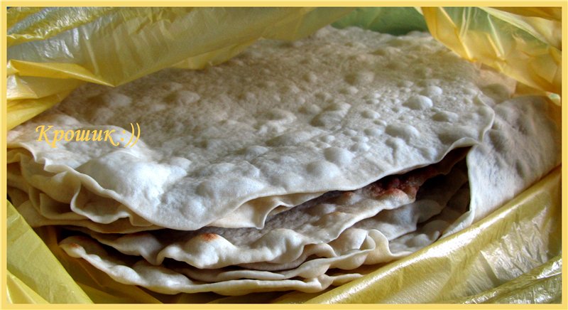 Armensk lavash (tynn)