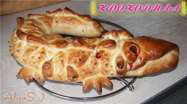 Krokodila pīrāgs (meistarklase)