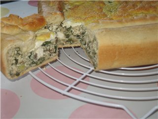 Greek chicken pie (Khoryatiki kotopita)