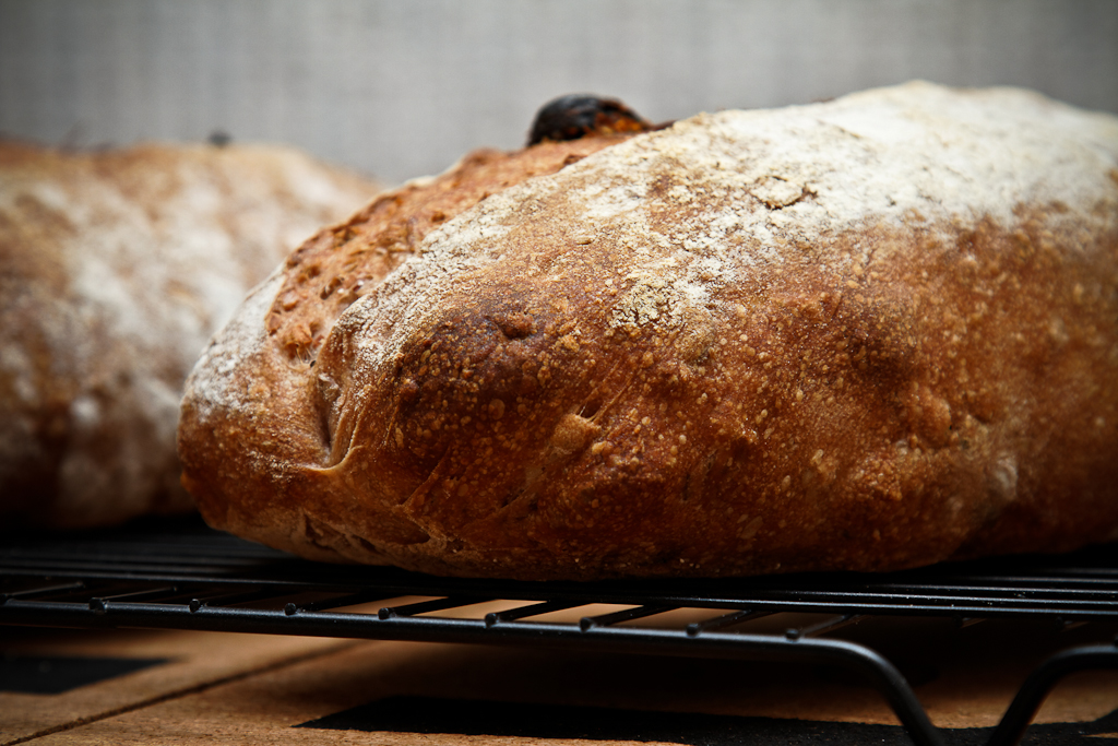 לחם יינן (Pain au Vingeron) בתנור