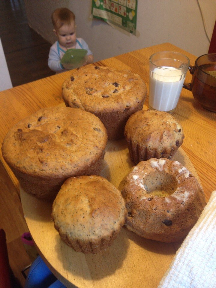 Kulich med Myasoedovskaya i ovnen (mesterklasse)