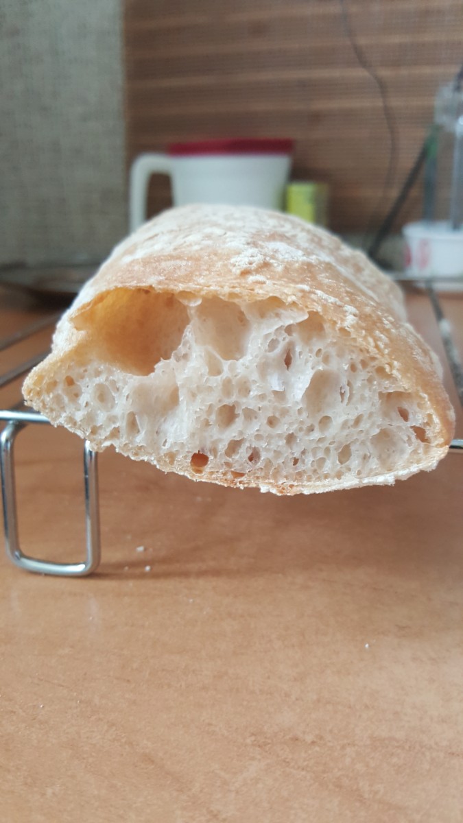 Ciabatta 4 stundās