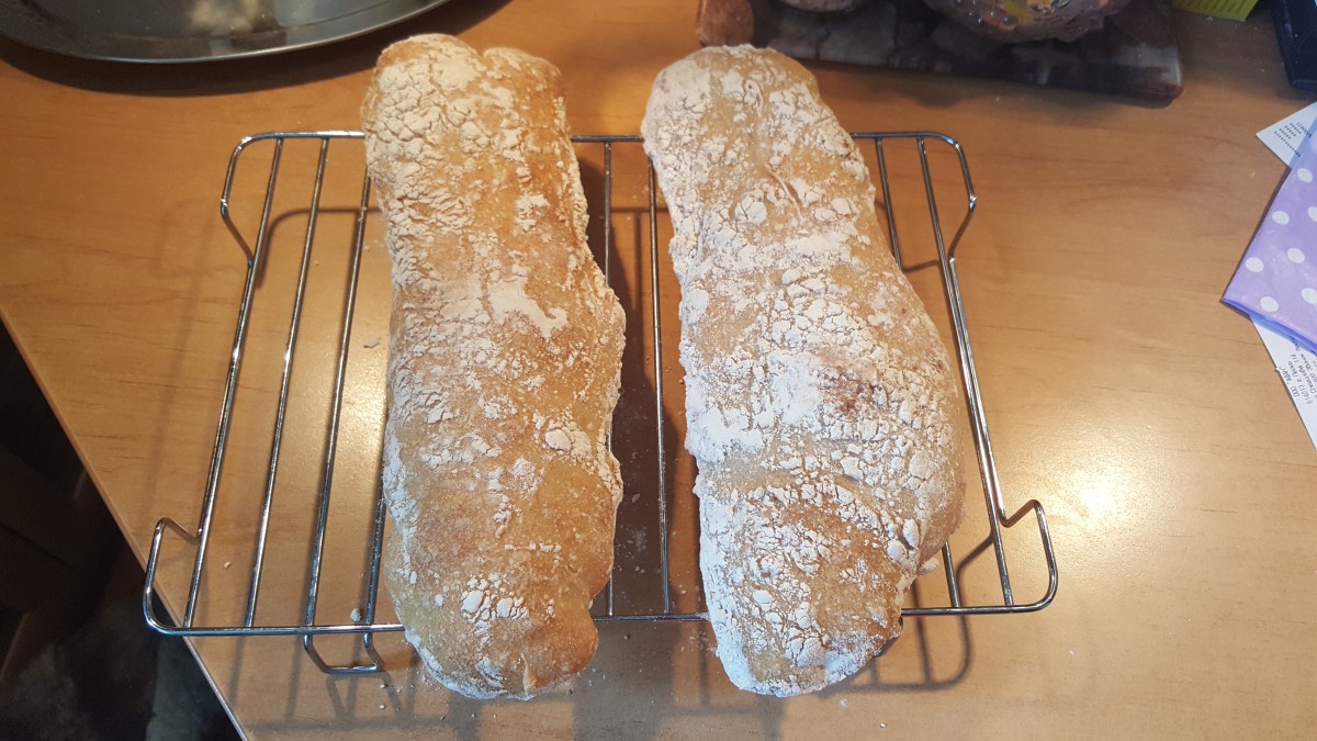 Ciabatta 4 stundās