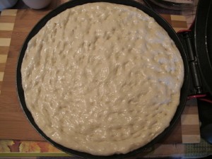 Focaccia - klasisks, ar kartupeļiem, sīpoliem (3 iespējas Pizza Maker Princess 115000)