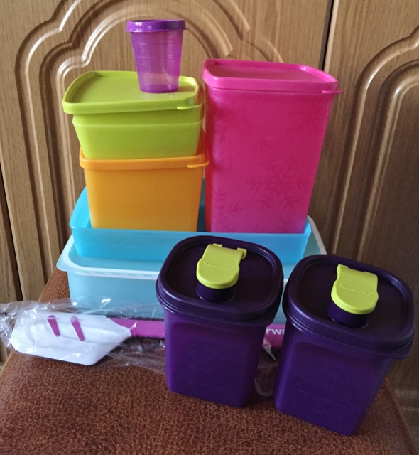 Plastmasas trauki Tupperware - atsauksmes