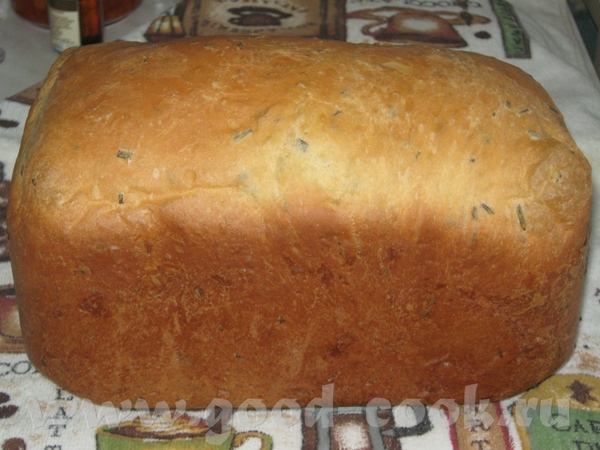 Italiensk brød med rosiner og rosmarin (brødmaker)