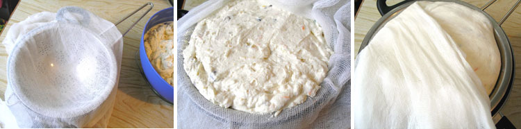 Påske cottage cheese rå og vaniljesaus (oppskrifter)