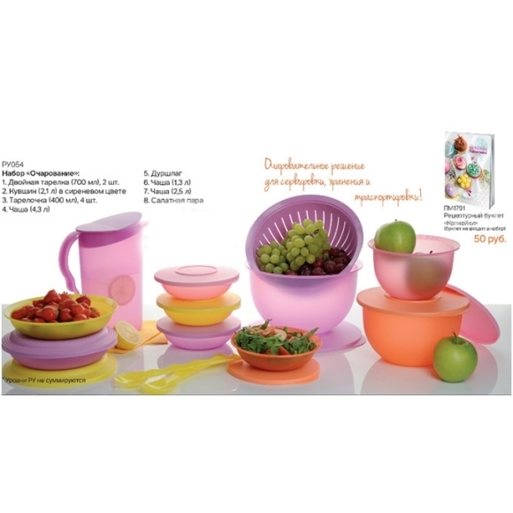 Plastic dishes Tupperware - reviews