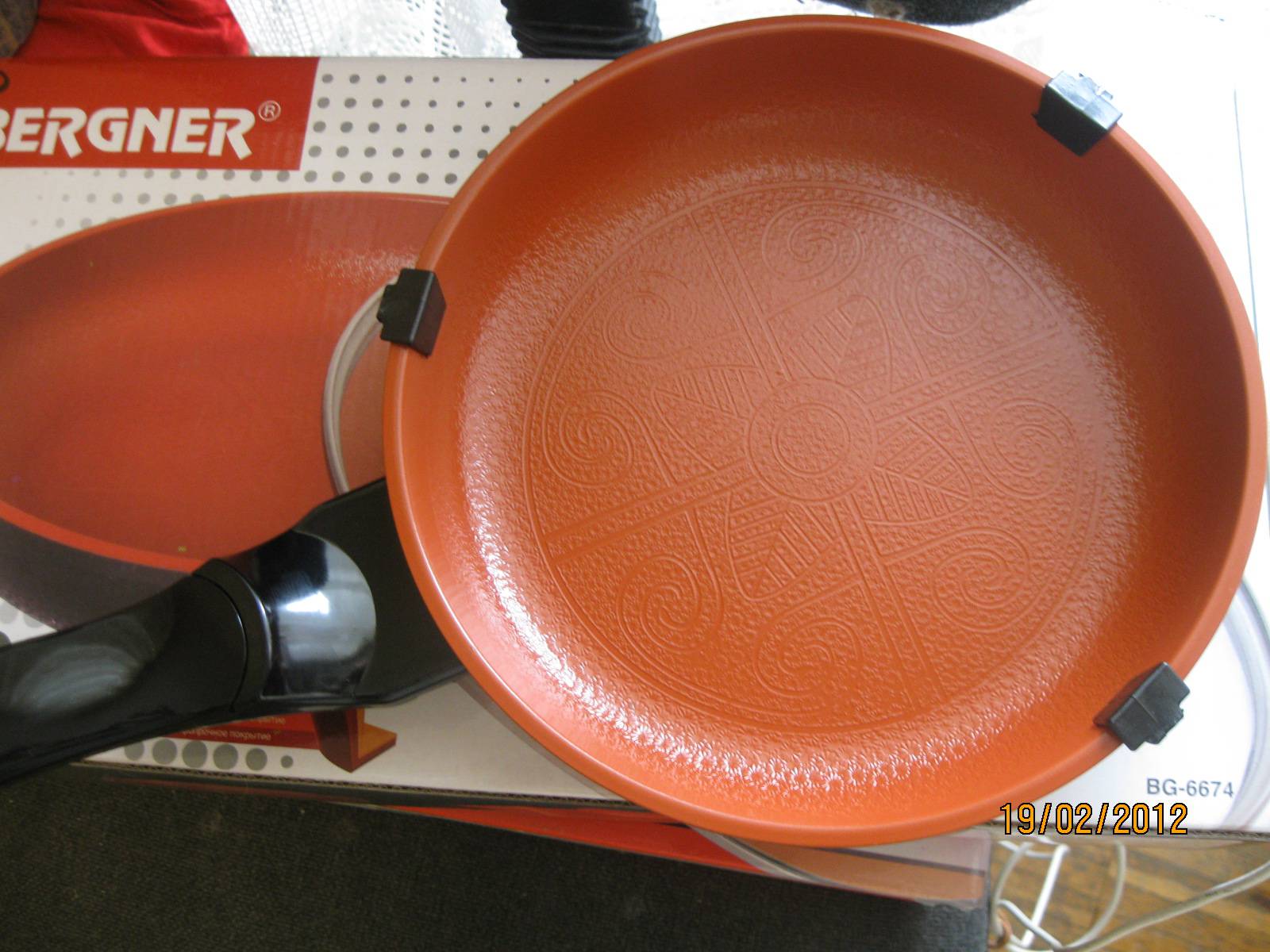 Frying pans Brener (ceramic coating using Neoflam technology, Germany)