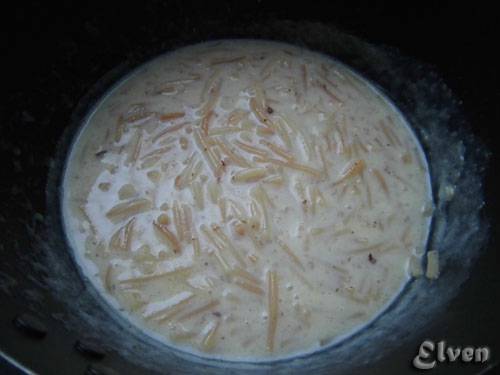 קינוח הודי Semi Payasam