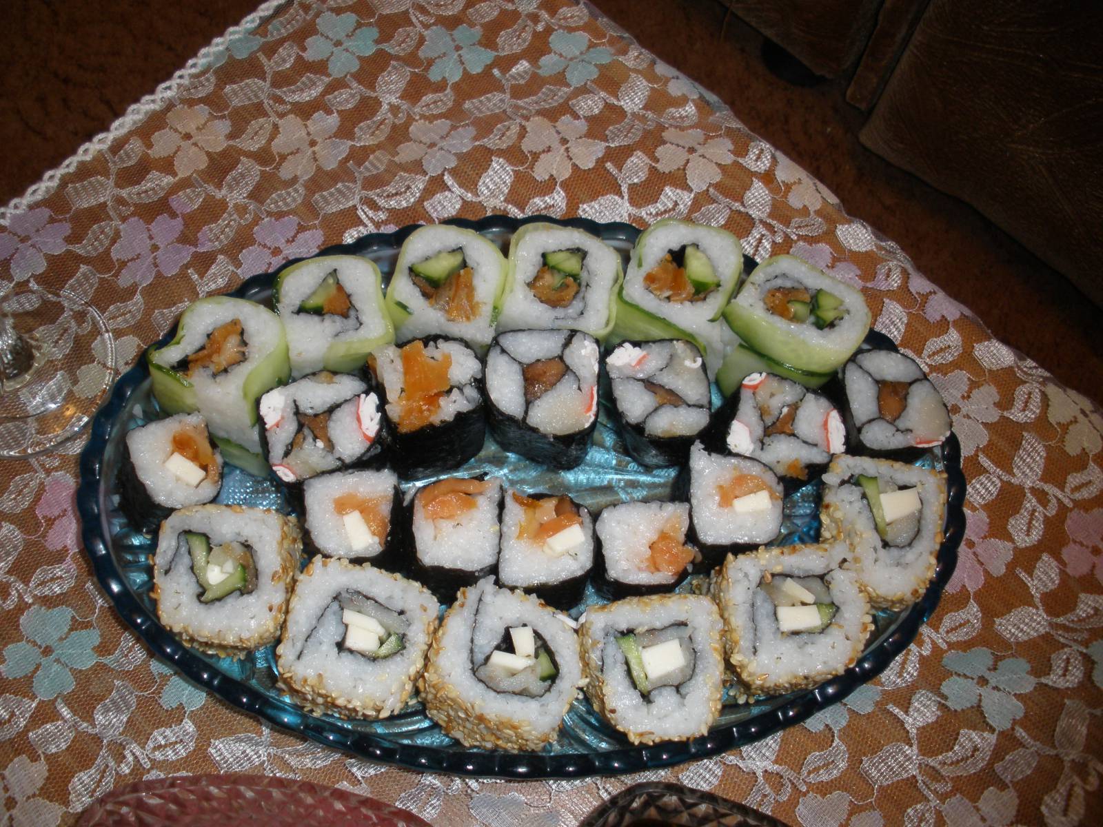 Hjemmelaget sushi