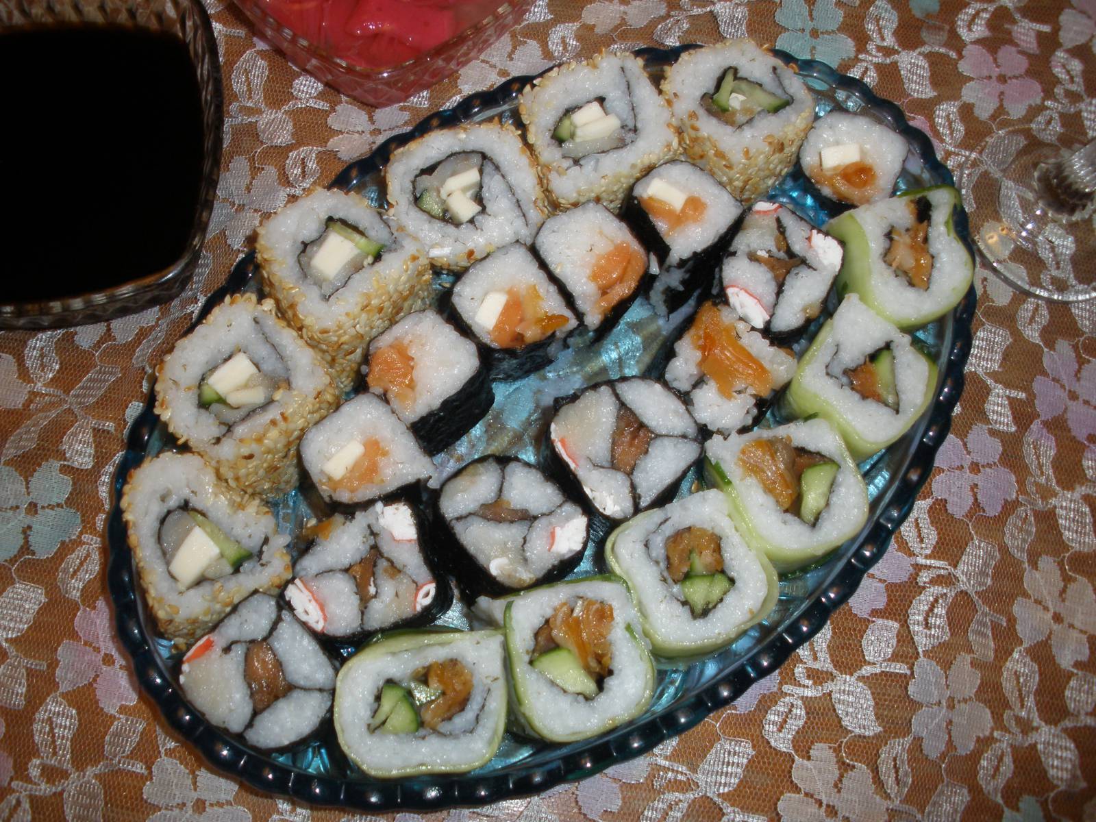 Hjemmelaget sushi