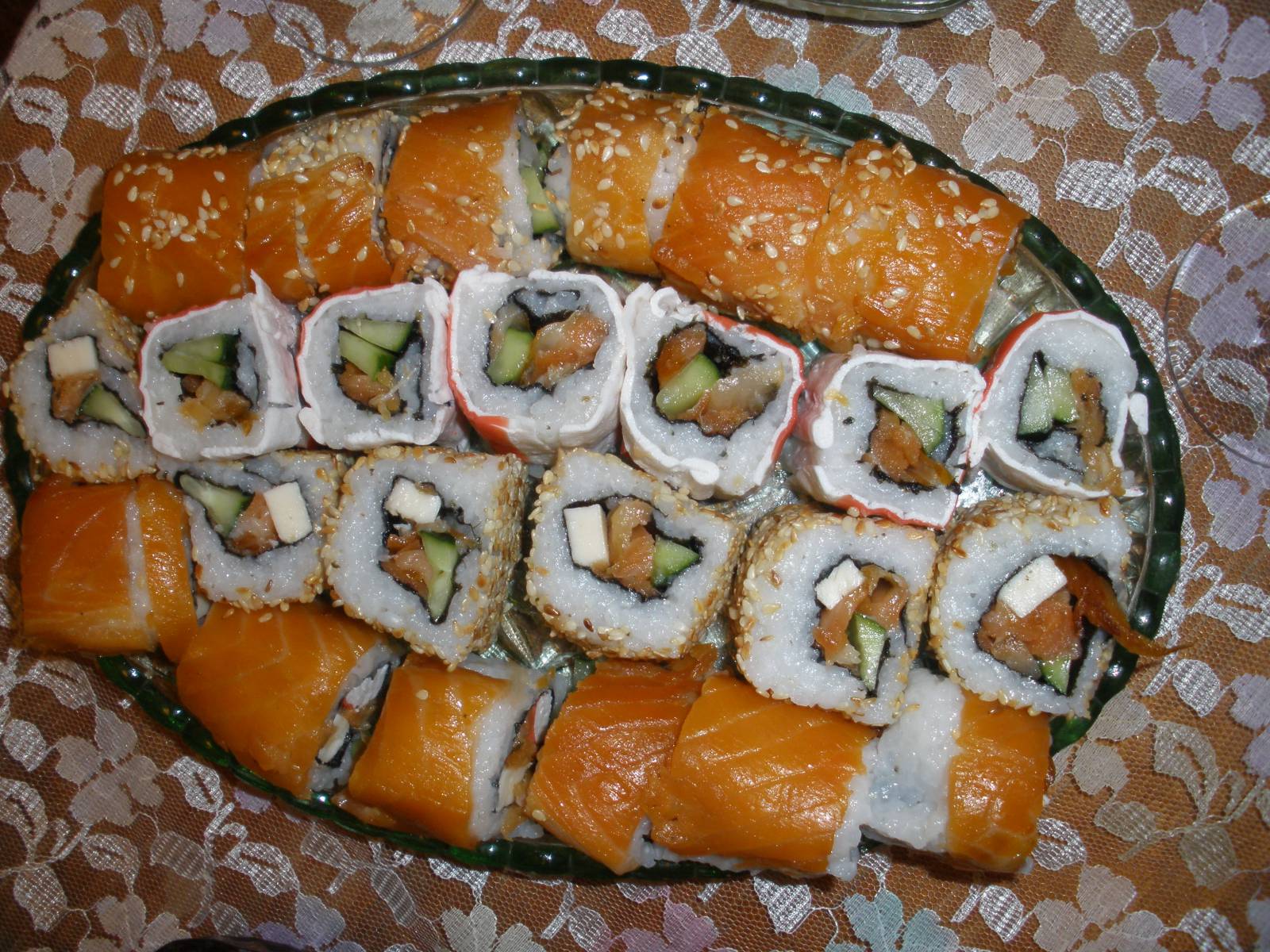 Hjemmelaget sushi