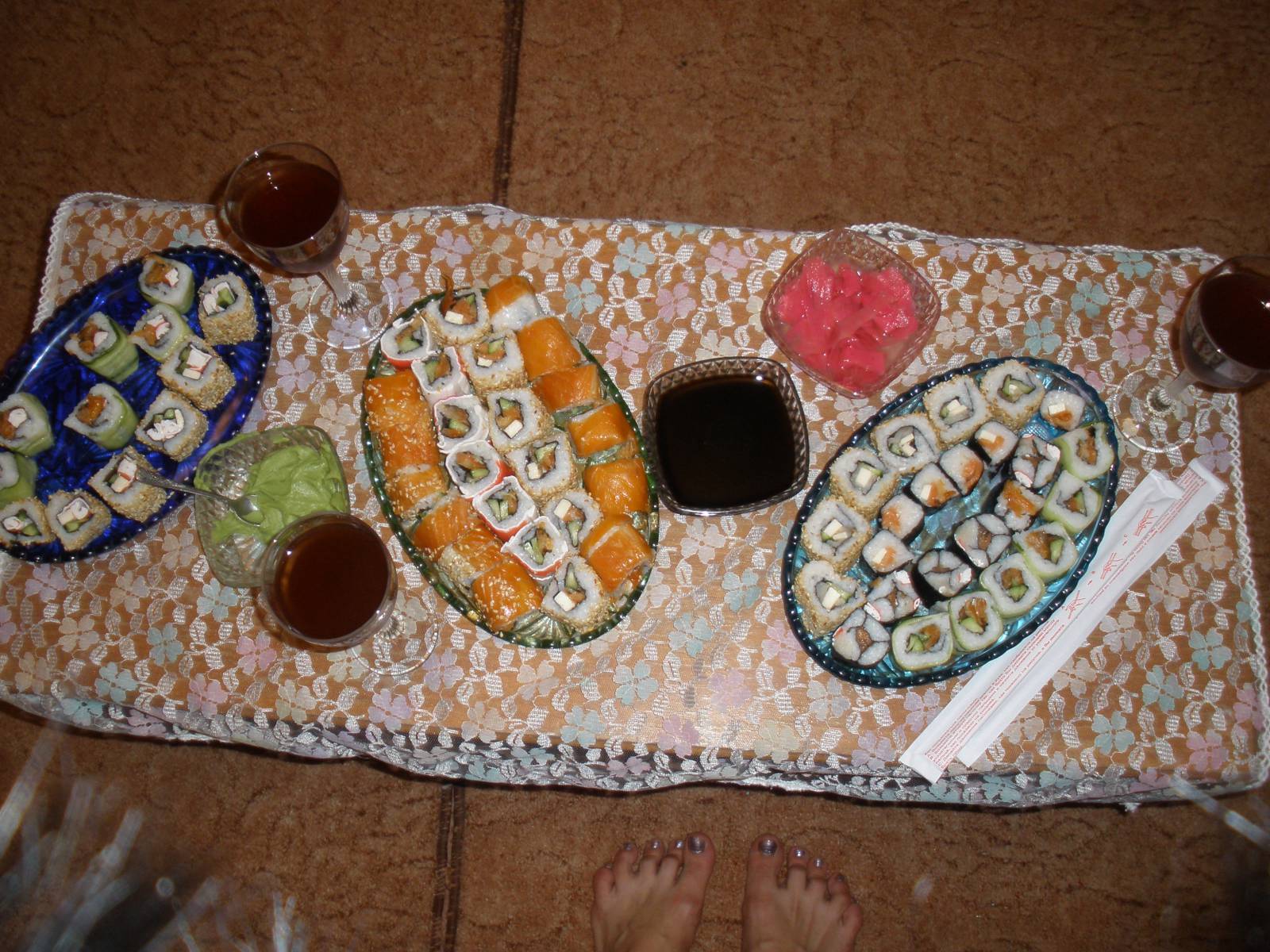 Hjemmelaget sushi