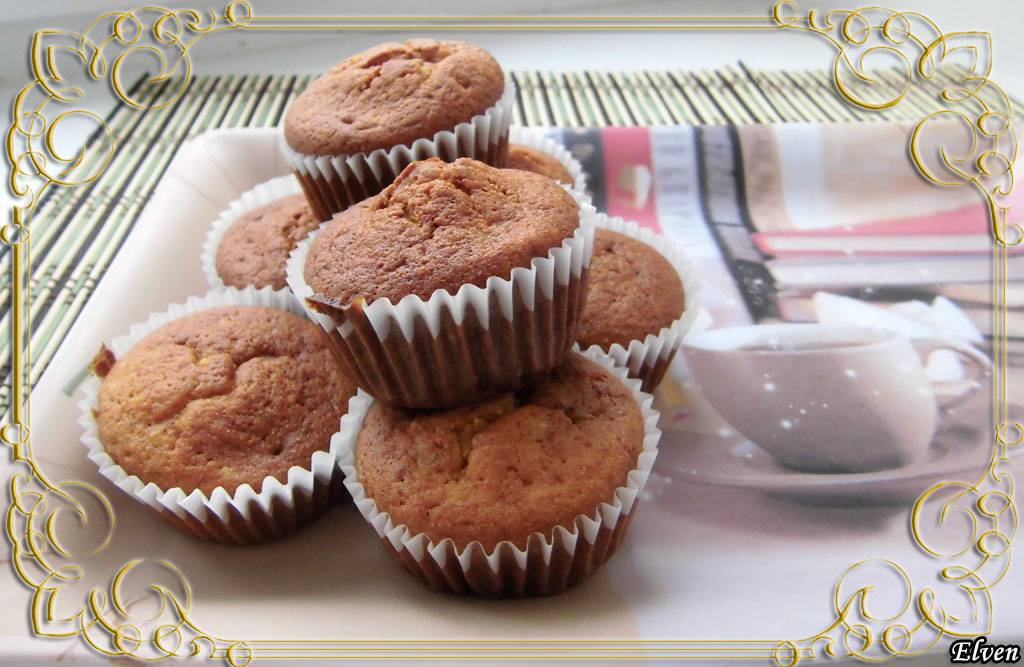 Ķirbju smalkmaizītes ar īrisu (Cornish Toffee Honeycomb Pumpkin Muffins)