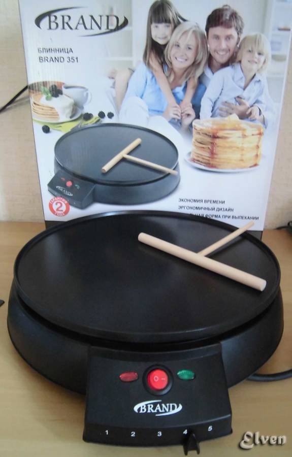 Crepe maker Brand 351, crepe maker Brand 352 (anmeldelser og diskusjon)